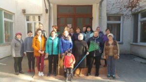 Marea curățenie 10.11.2018. Mulțumiri cadrelor didactice și non-didactice pentru implicare.