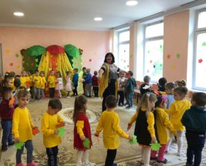 Toamna de aur, distracție pentru copii.